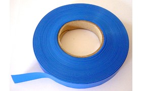 Ruban vinyle bleu 17 mm - roul. 75 m